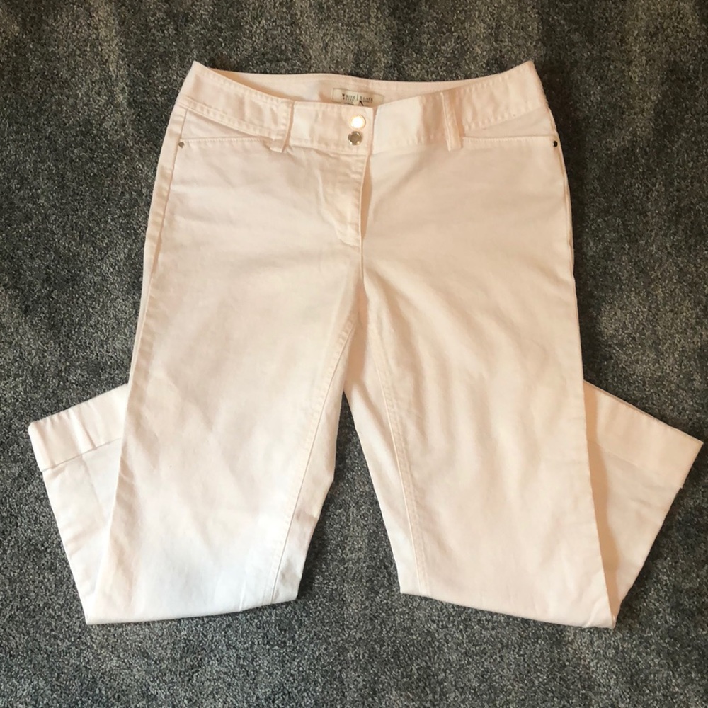 White crop pants White House Black Market